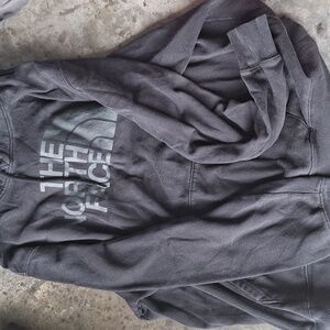 The North Face gray Hoodie Size Mens XXL